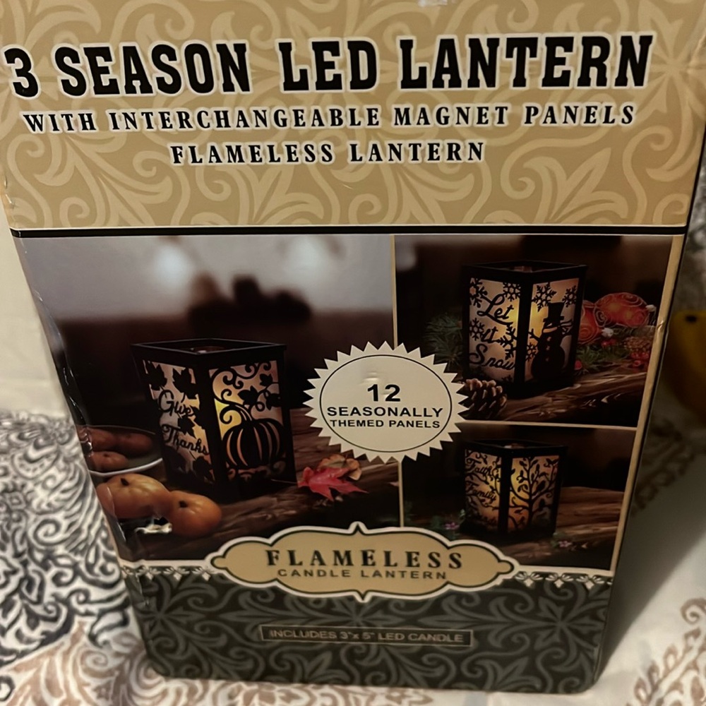 New 3 season LED lantern